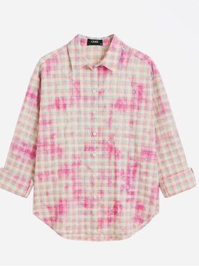 Cider distressed cotton shirt